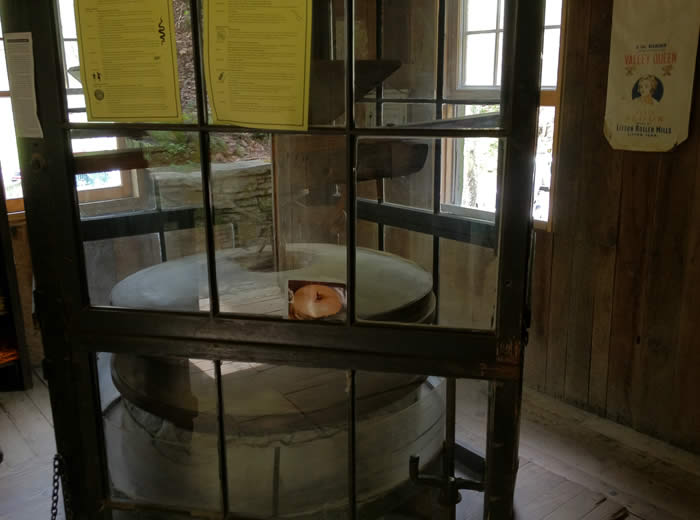 Rice Grist Mill Inside View