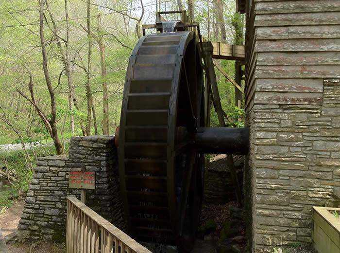 Grist Mill front view