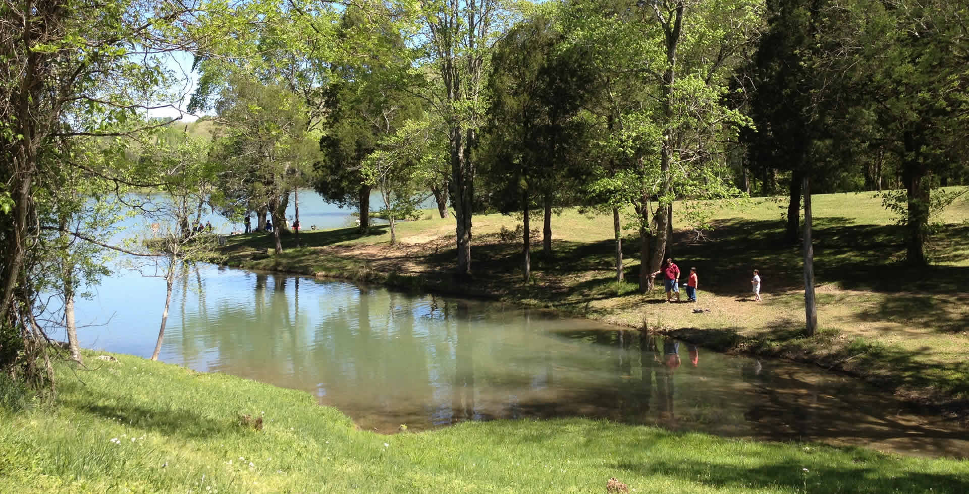 Fishing at Big Ridge State Park